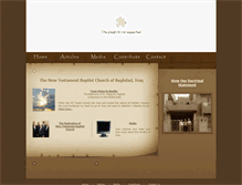 Tablet Screenshot of gospeltoiraq.com